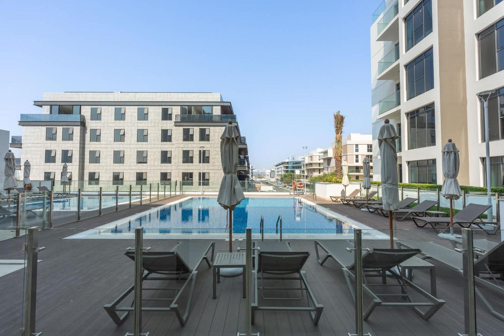Wonderful 2-bedroom In Meydan, Mbr Appartement Dubai