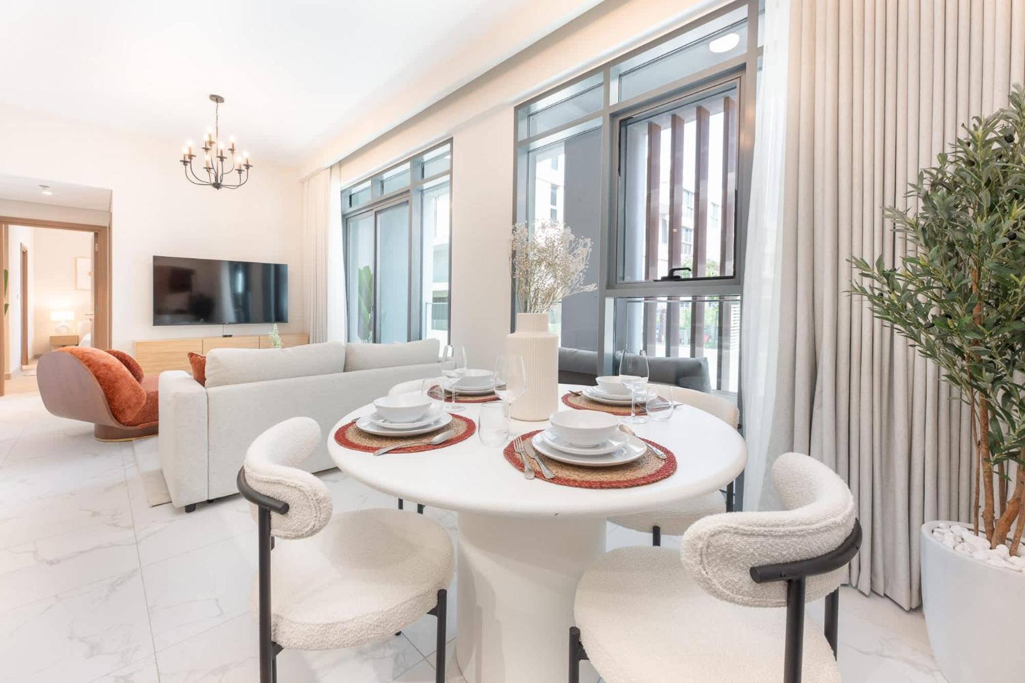 Wonderful 2-bedroom In Meydan, Mbr Appartement Dubai